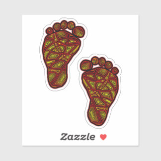Baby Footprints Sticker