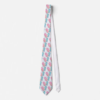 BABY FOOTPRINTS TIE