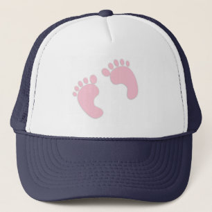 Baby Footprints Trucker Hat