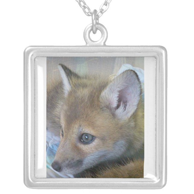 baby fox necklace (Front)