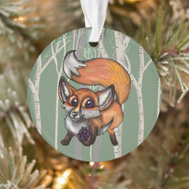 Baby Fox Ornament (Tree)