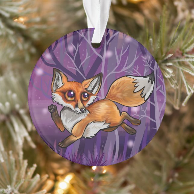 Baby Fox Ornament (Tree)