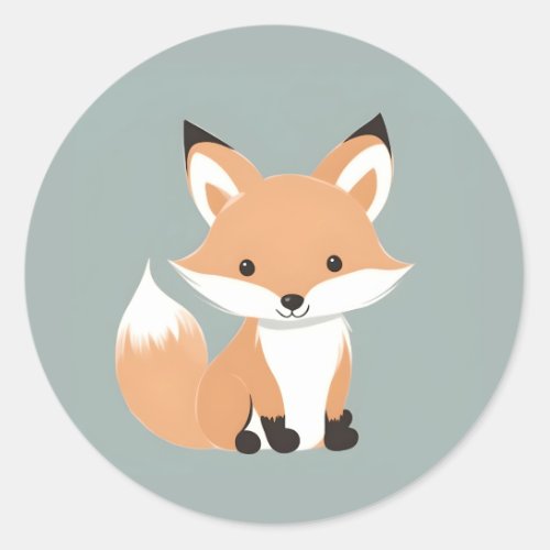 Baby Fox Sticker