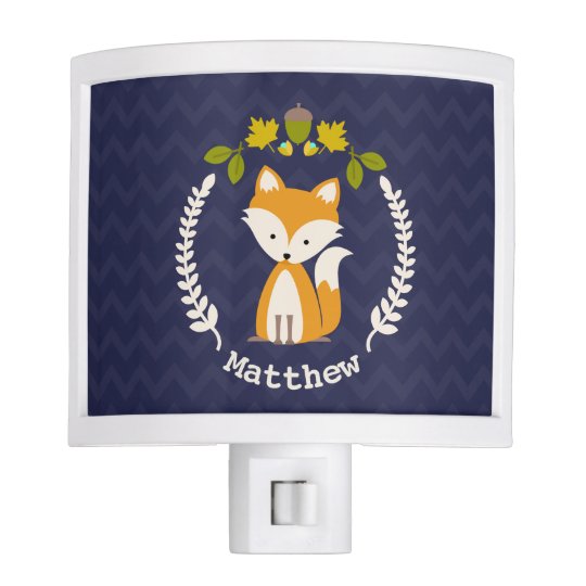 baby fox night light