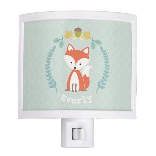 baby fox night light