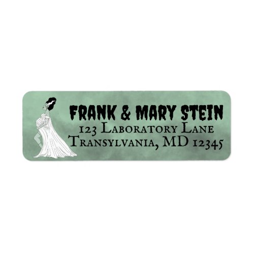 Baby Frankenstein Label