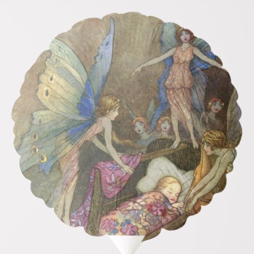 Baby from the Book of Fairy Poetry _ Warwick Goble Balloon