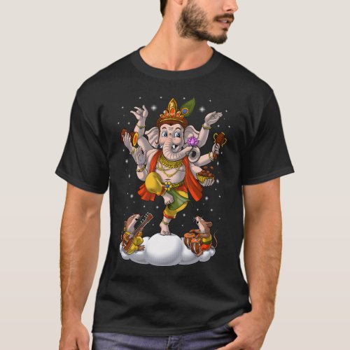 Baby Ganesha Hindu Deity T-Shirt