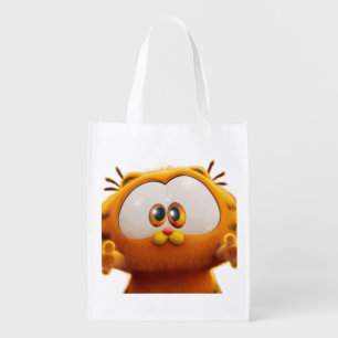 Baby Garfield Grocery Bag