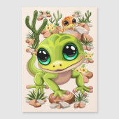 Baby Geckos Cute Cartoon Characters (Front)