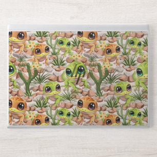 Baby Geckos Cute Cartoon Characters HP Laptop Skin