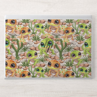 Baby Geckos Cute Cartoon Characters HP Laptop Skin