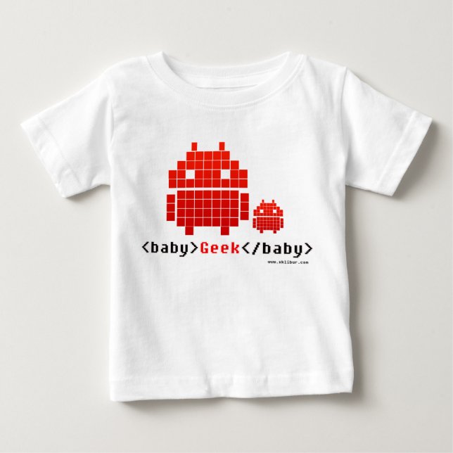 Baby Geek Baby T-Shirt (Front)