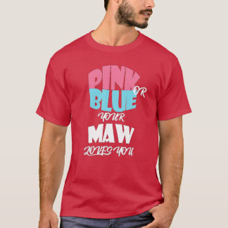 Baby Gender Reveal for MAW  classique  T-Shirt