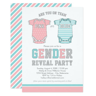 Gender Reveal Party Invitations & Announcements | Zazzle