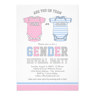 1,000+ Baby Gender Reveal Invitations, Baby Gender Reveal Announcements ...