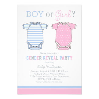 1,000+ Baby Gender Reveal Invitations, Baby Gender Reveal Announcements ...