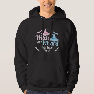 Baby Gender Reveal Shirt Witch or Wizard We Love Y