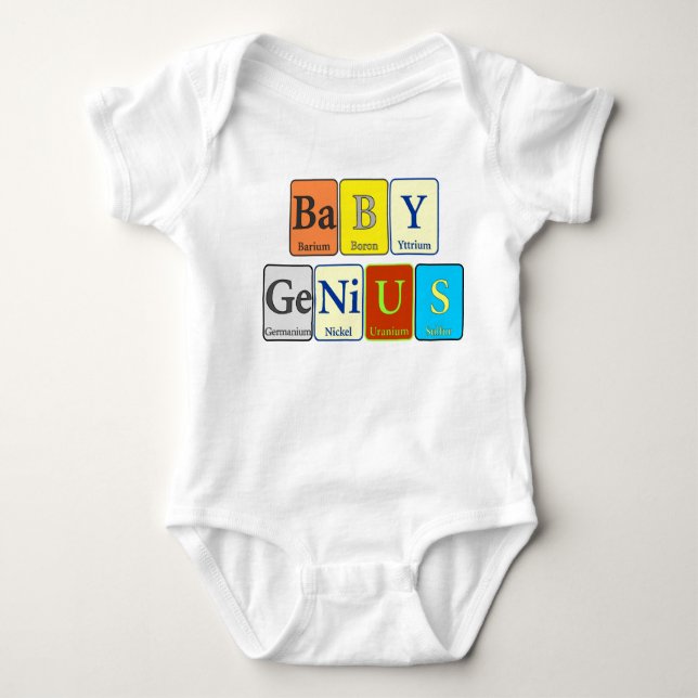 Baby Genius Design Bodysuit (Front)