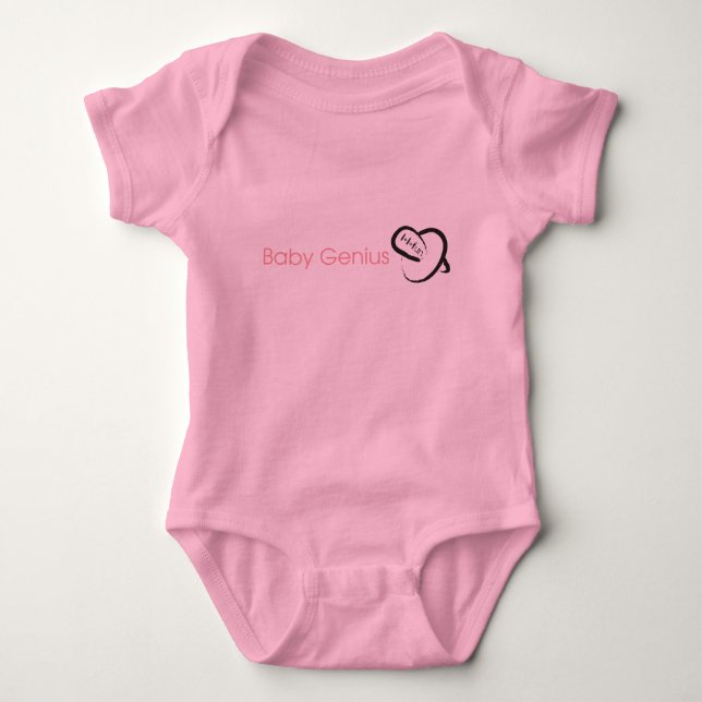 Baby Genius (F) T-Shirt (more styles...) Baby Bodysuit (Front)