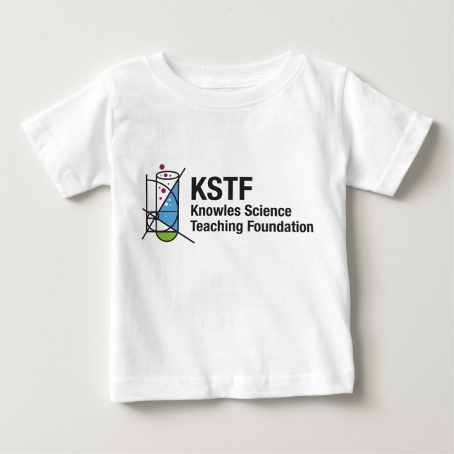 Baby Gerber Cotton One-Piece with Snaps - KSTF T-Shirt (Front)