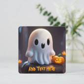 Baby Ghost Creepy Cute Halloween Character (Standing Front)