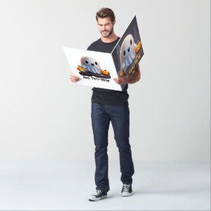 Baby Ghost Creepy Cute Halloween Character Card