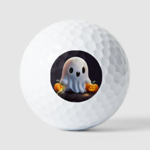 Baby Ghost Creepy Cute Halloween Character Golf Balls
