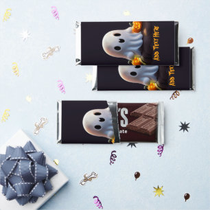 Baby Ghost Creepy Cute Halloween Character Hershey Bar Favors