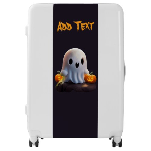 Baby Ghost Creepy Cute Halloween Character Luggage