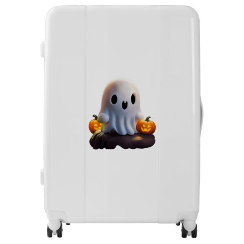 Baby Ghost Creepy Cute Halloween Character Luggage