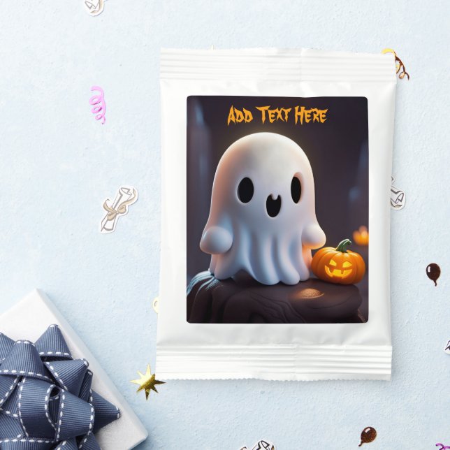 Baby Ghost Creepy Cute Halloween Character Margarita Drink Mix (Packets)