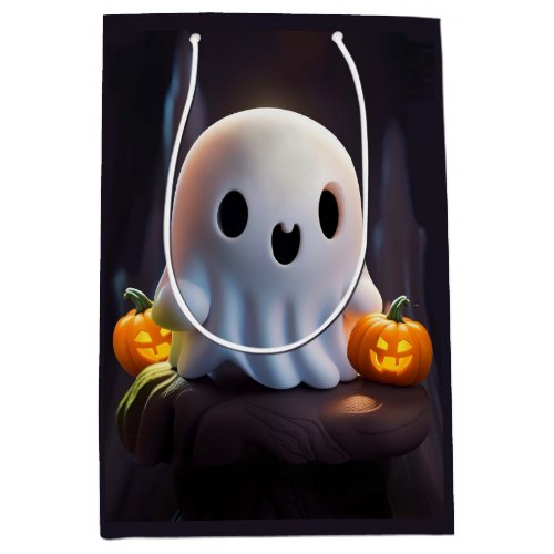 Baby Ghost Creepy Cute Halloween Character Medium Gift Bag