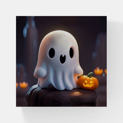 Baby Ghost Creepy Cute Halloween Character Paperweight