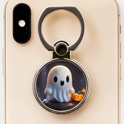 Baby Ghost Creepy Cute Halloween Character Phone Ring Stand