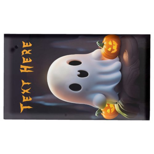 Baby Ghost Creepy Cute Halloween Character Place Card Holder