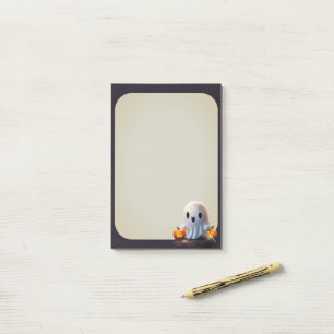 Baby Ghost Creepy Cute Halloween Character Post-it Notes