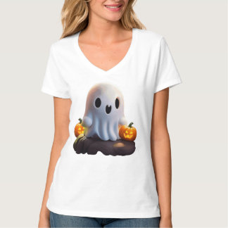 Baby Ghost Creepy Cute Halloween Character T-Shirt