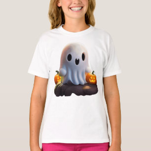 Baby Ghost Creepy Cute Halloween Character T-Shirt