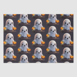 Baby Ghost Creepy Cute Halloween Character Tissue Paper