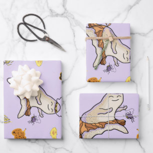 Baby  ghost  wrapping paper sheets