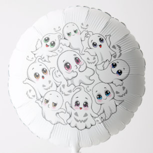 Baby Ghosts Spooky Cute Halloween Mood Balloon