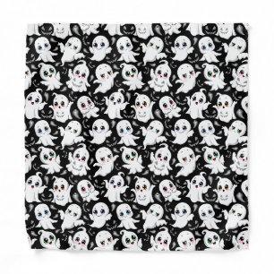 Baby Ghosts Spooky Cute Halloween Mood Bandana