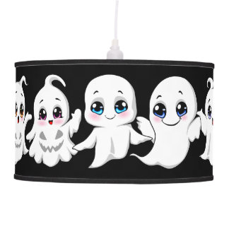 Baby Ghosts Spooky Cute Halloween Mood Ceiling Lamp