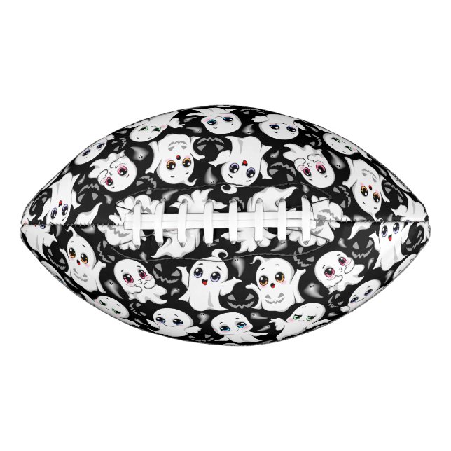 Baby Ghosts Spooky Cute Halloween Mood Football (Front)