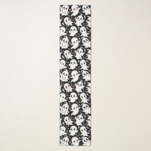 Baby Ghosts Spooky Cute Halloween Mood Scarf