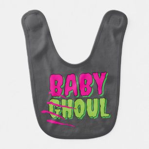'Baby Ghoul' Spooky Funny Ghoulishly Cute Baby Bib