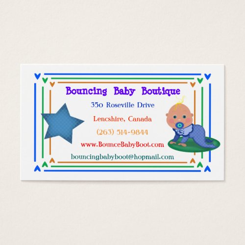 Baby Gift Boutique / Shop Business Cards