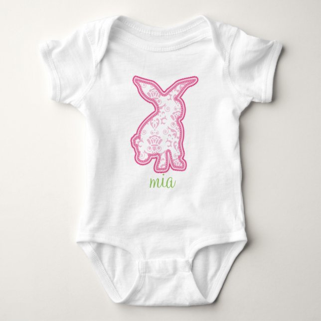 Baby Gift - Little Bunny Bodysuit (Front)