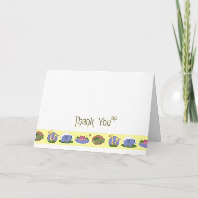 Baby Gift Thank You Card (Front)